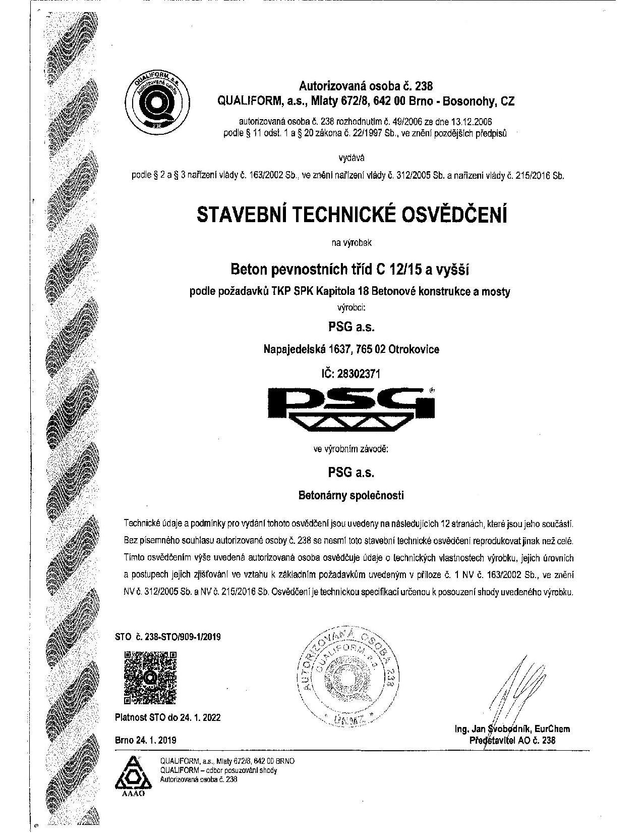 Stavební technické osvědčení